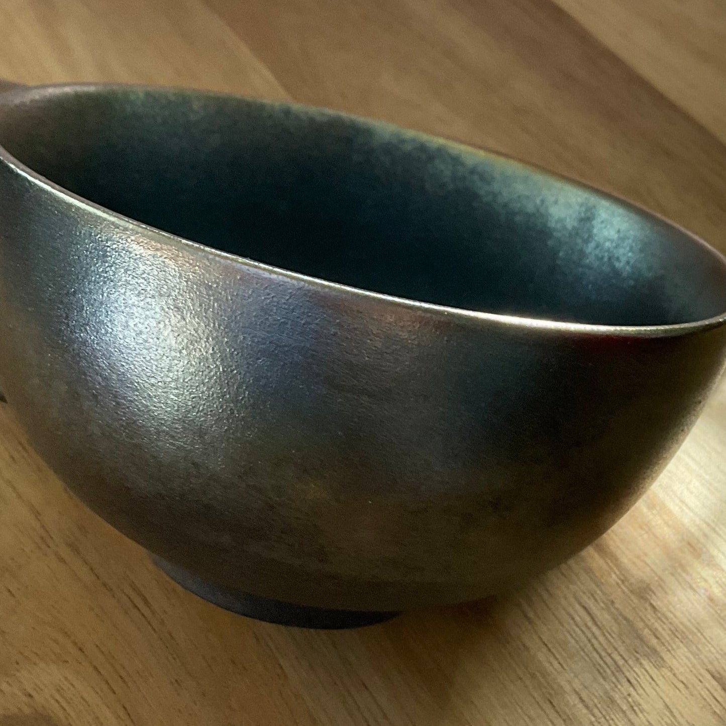 Bronzy Terracotta Latte Cup - café la maison J.