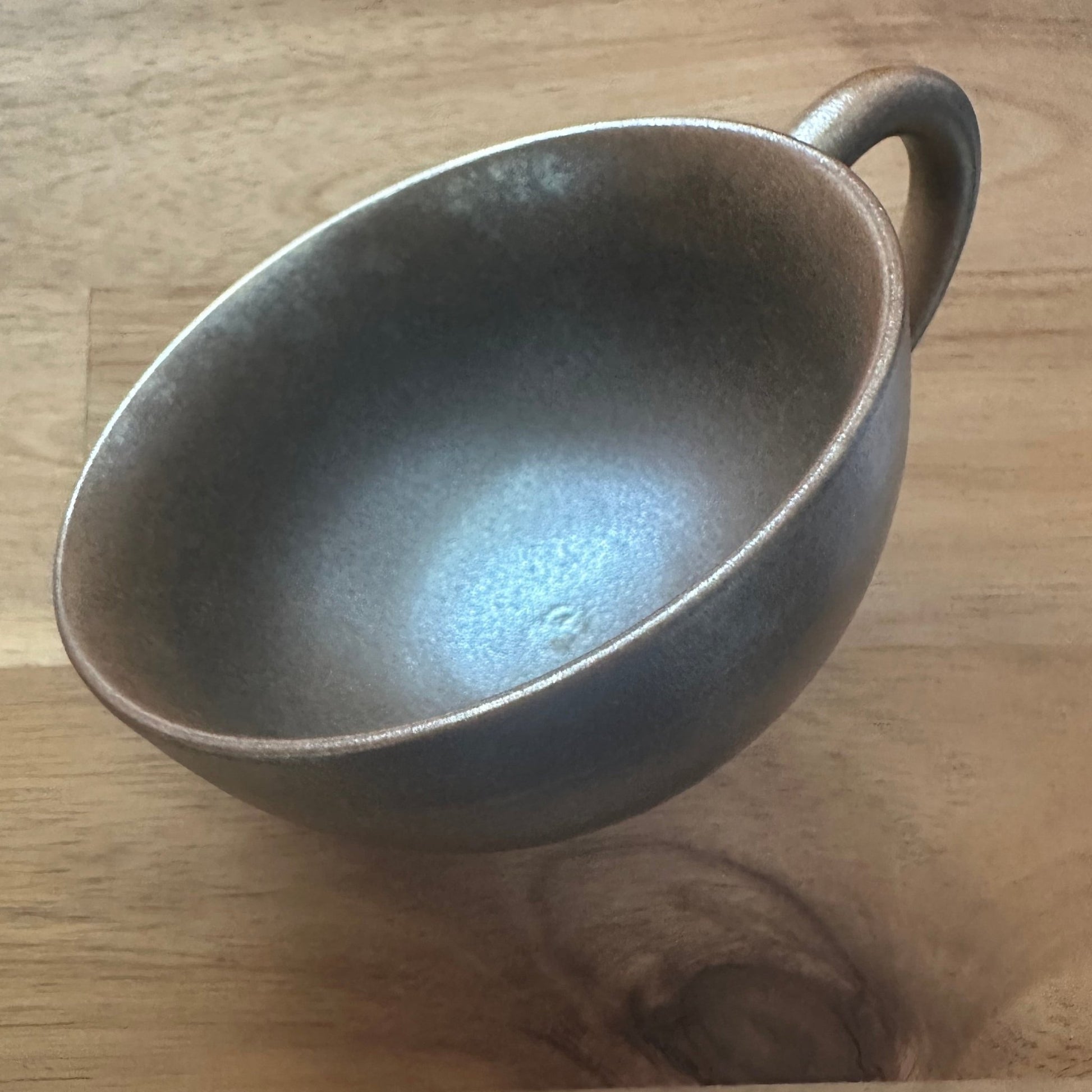 Cast - Iron Bronzy Latte Cup - café la maison J.