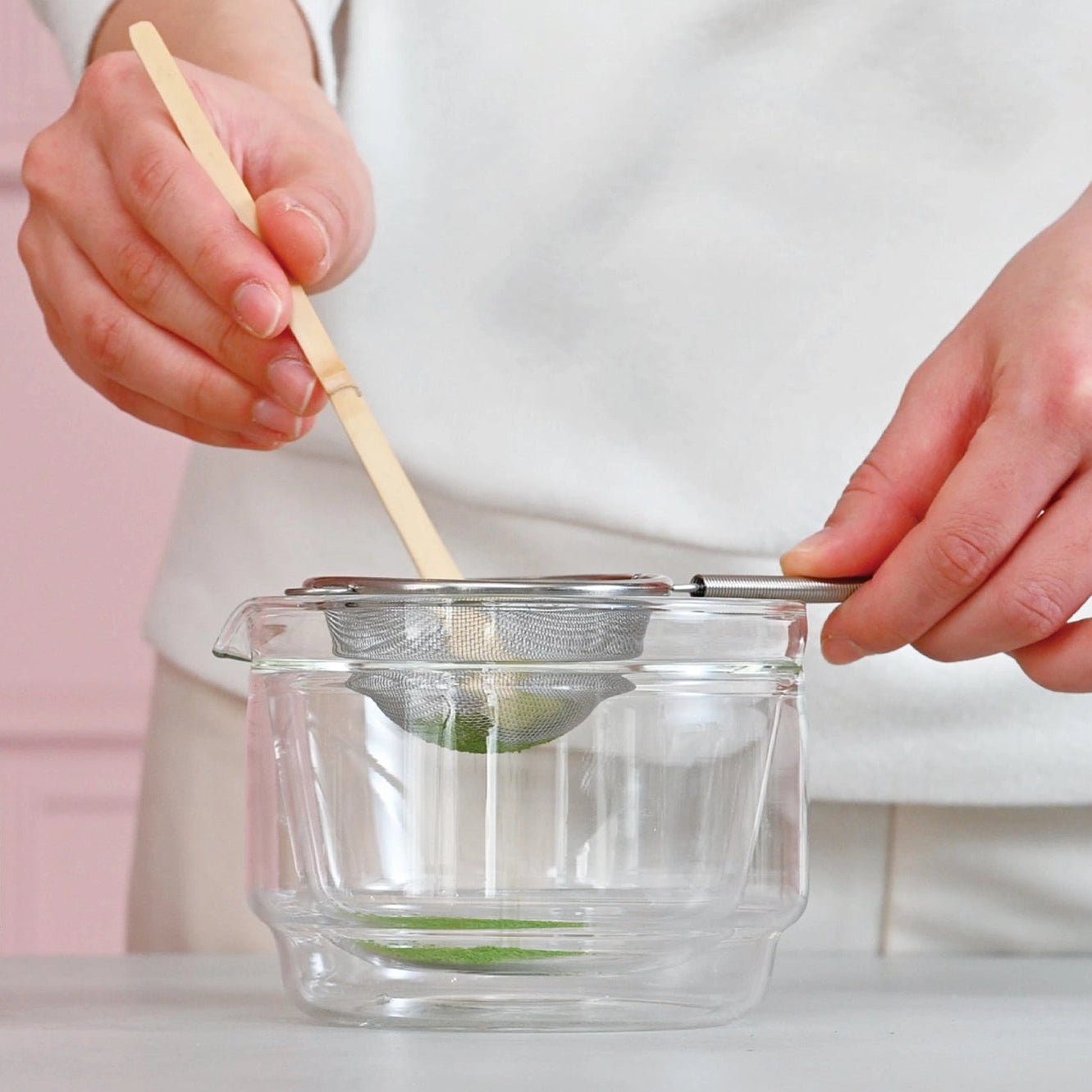 HARIO Glass Double - Walled Matcha Bowl - café la maison J.