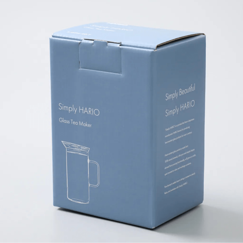 HARIO "Simply Hario" Glass Tea Maker, 400ml - café la maison J.