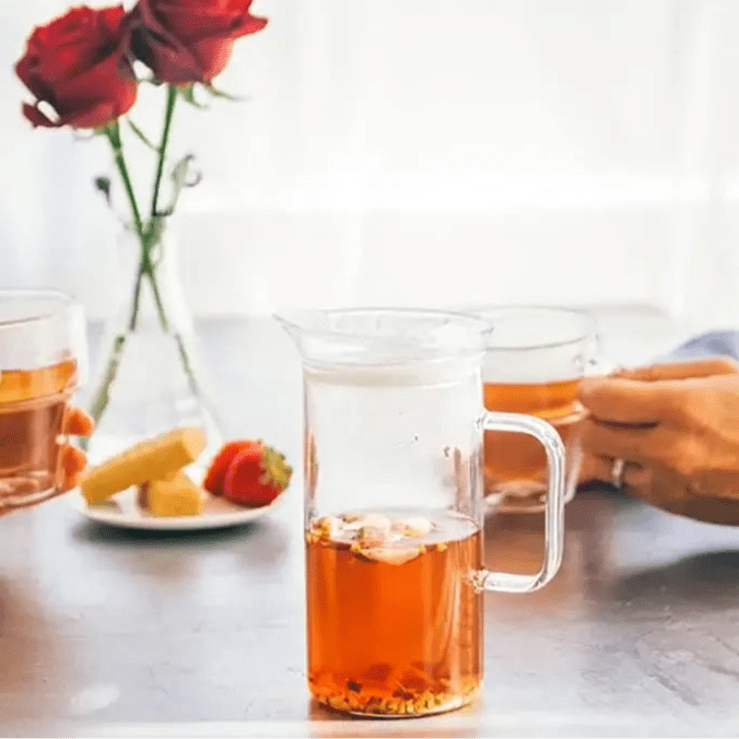 HARIO "Simply Hario" Glass Tea Maker, 400ml - café la maison J.