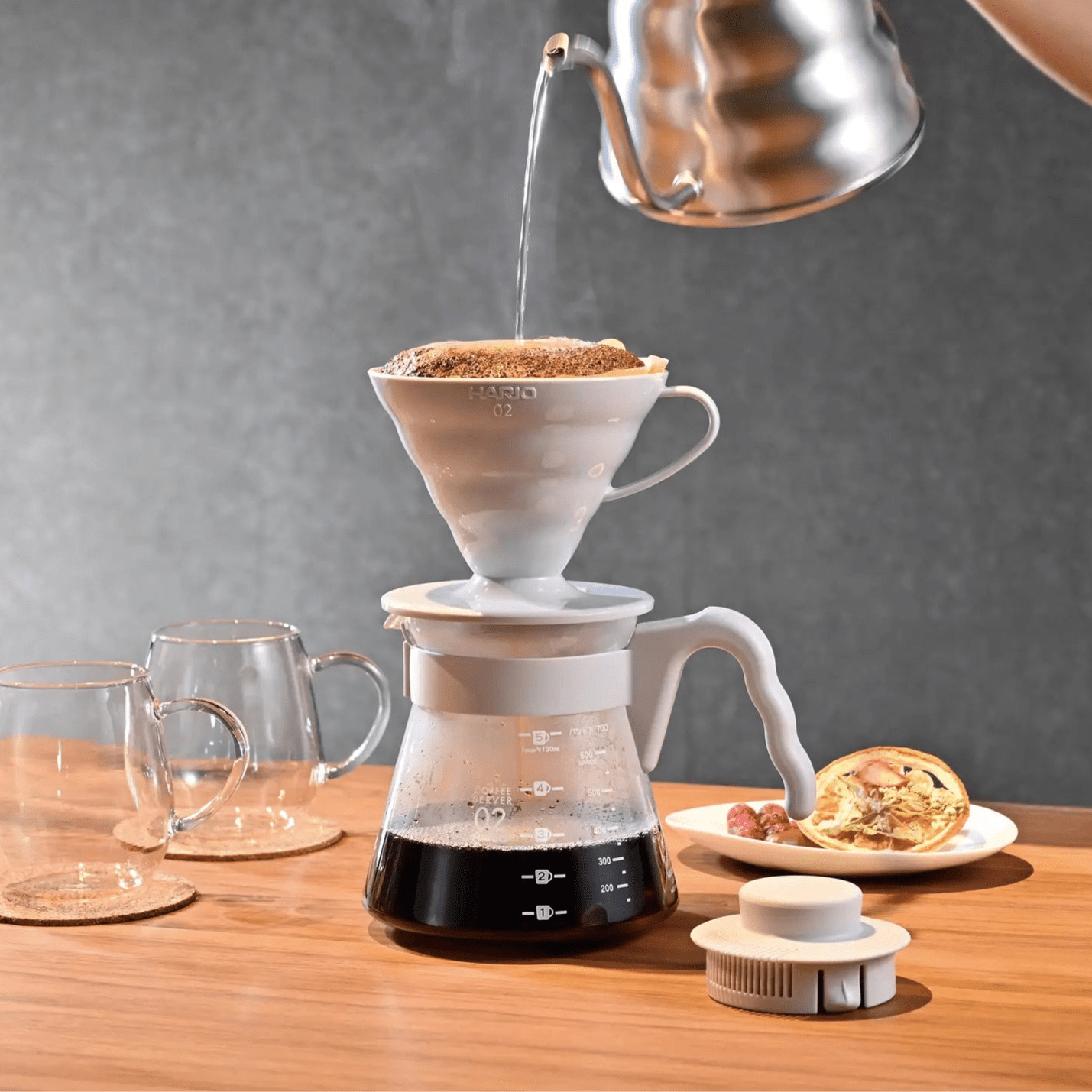 HARIO V60 Coffee Dripper/Server 02 Set - café la maison J.