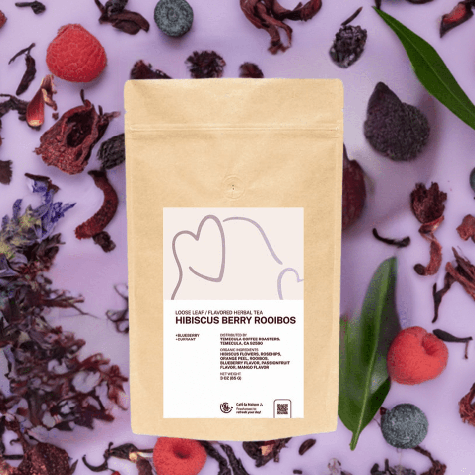 Hibiscus Berry Rooibos - café la maison J.