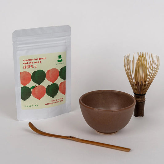 Momo Ceremonial Grade Organic Uji Matcha - café la maison J.
