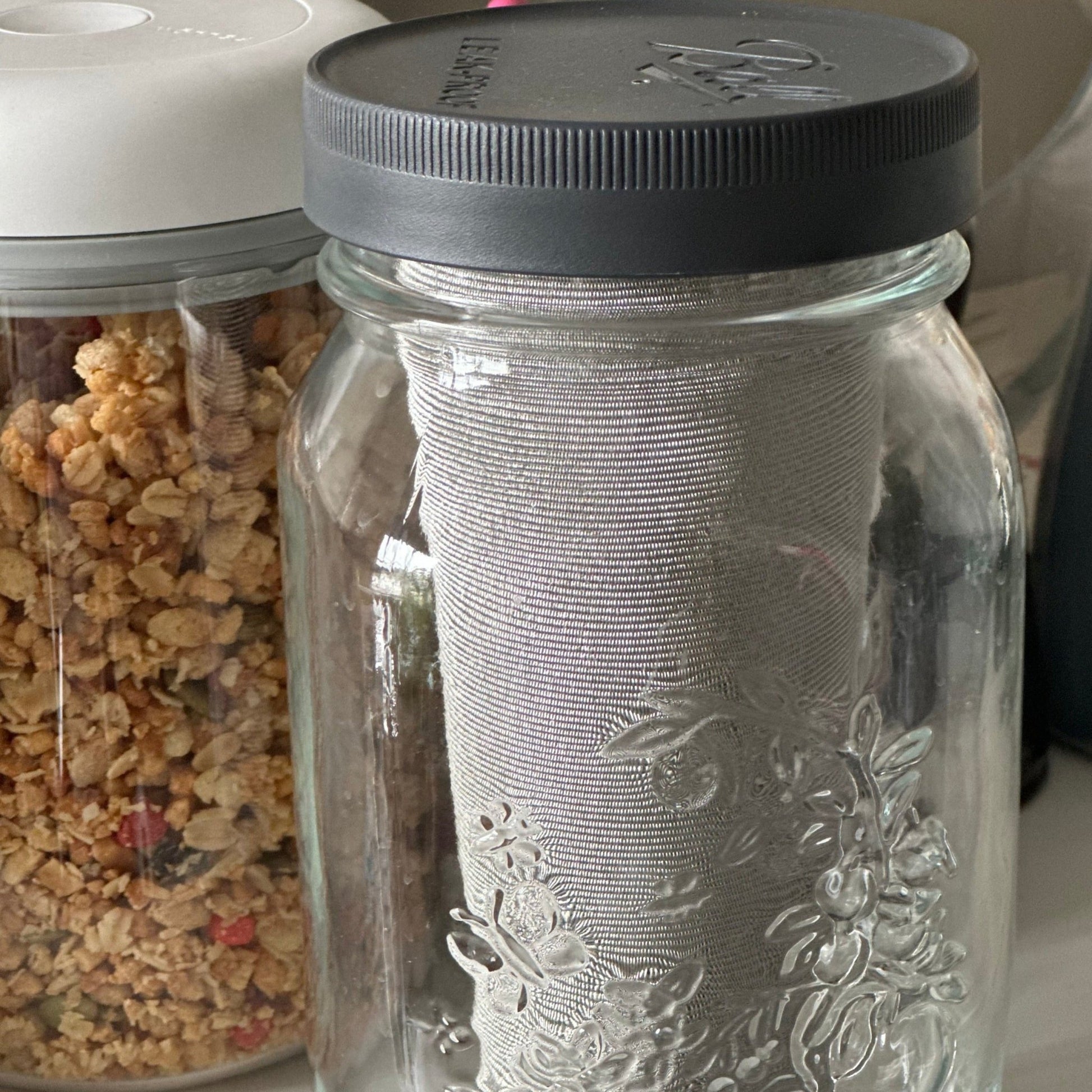 NEW! Cold Brew Filter for Mason Jar (Wide Mouth) - café la maison J.