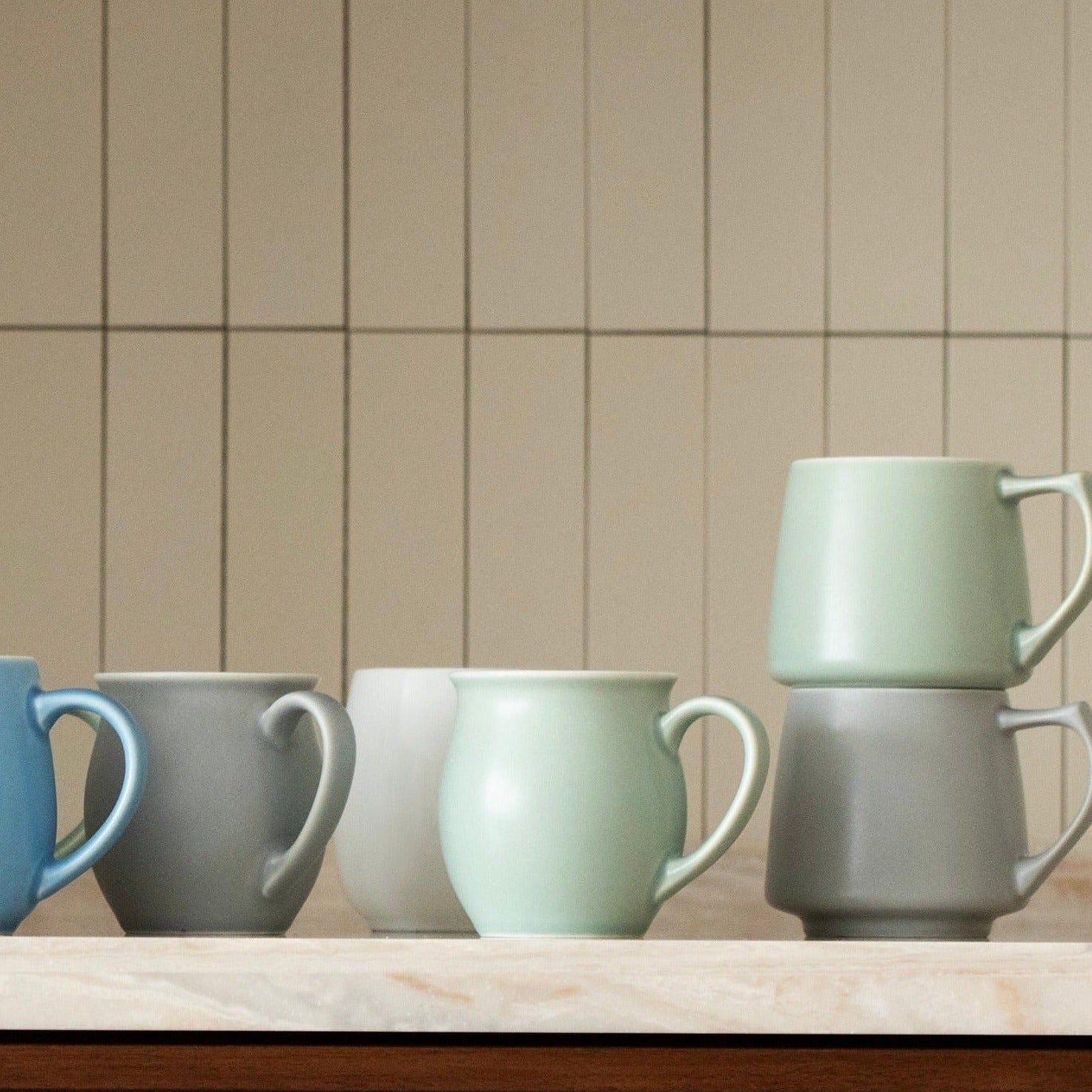 ORIGAMI Aroma Stacking Mug - café la maison J.