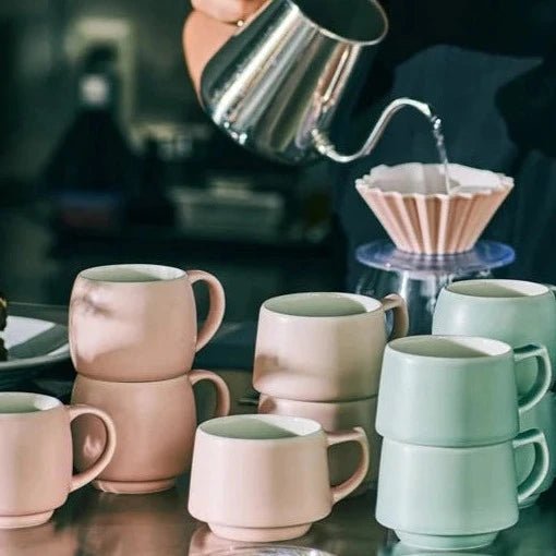 ORIGAMI Aroma Stacking Mug - café la maison J.