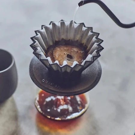 ORIGAMI AS Resin Dripper Holder( Black) - café la maison J.