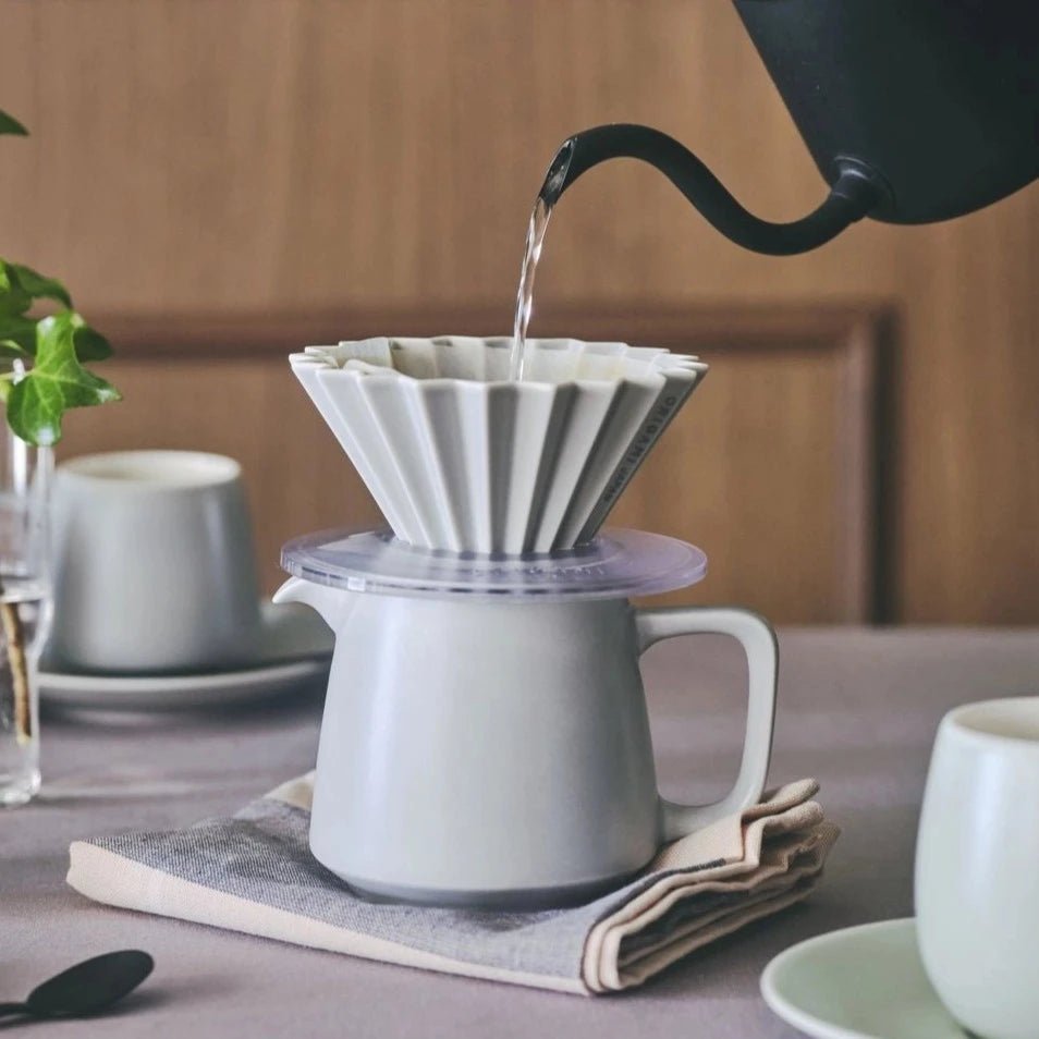 ORIGAMI Ceramic Coffee Server - café la maison J.