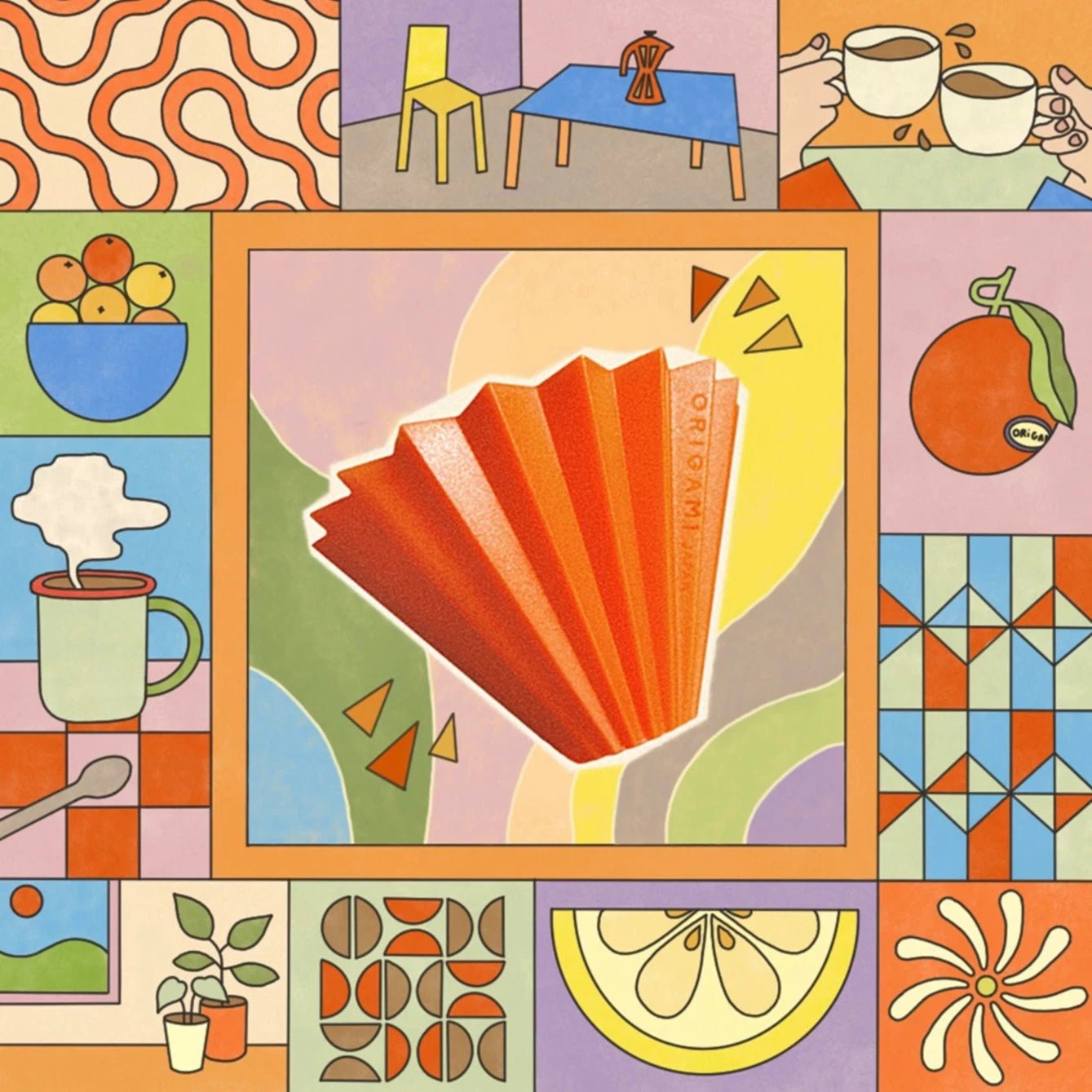 ORIGAMI Dripper Air S - café la maison J.