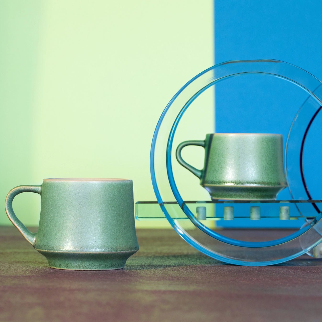 ORIGAMI Flare Coffee Cup - Vintage Colors - café la maison J.