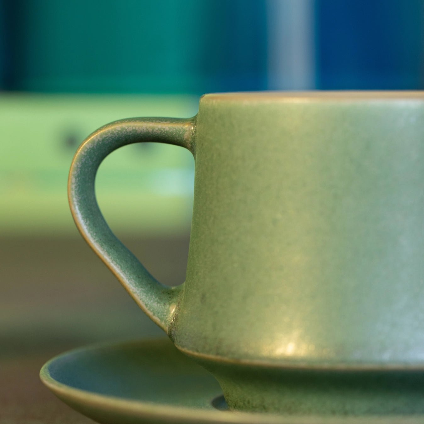 ORIGAMI Flare Coffee Cup - Vintage Colors - café la maison J.