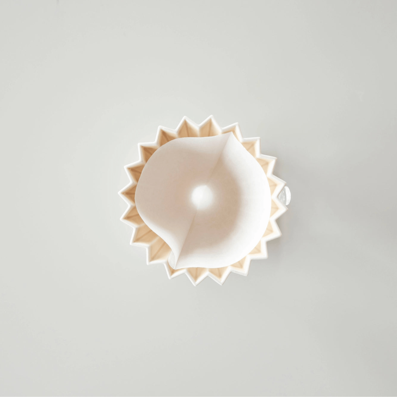 ORIGAMI Original Paper Filter (Cone + Wave Set) - café la maison J.