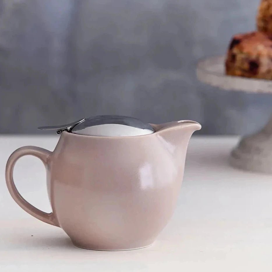 ZERO JAPAN Round Ceramic Teapot 15oz - café la maison J.