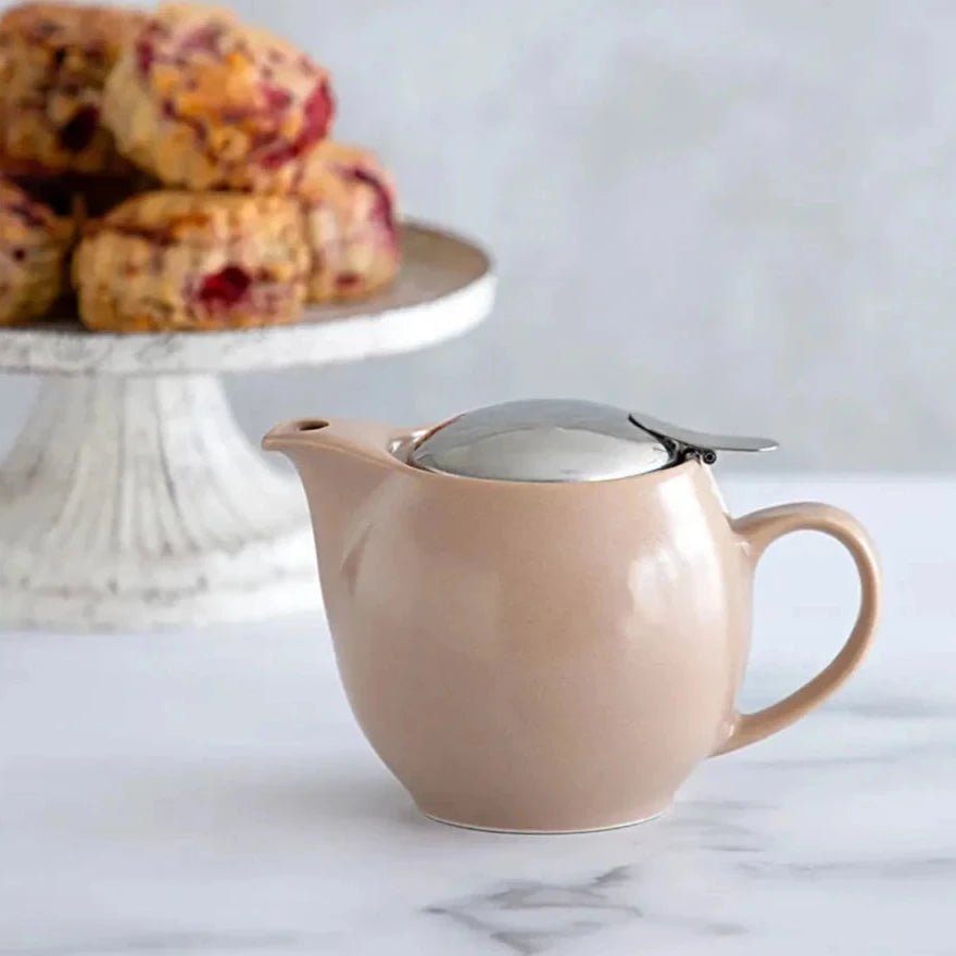 ZERO JAPAN Round Ceramic Teapot 15oz - café la maison J.