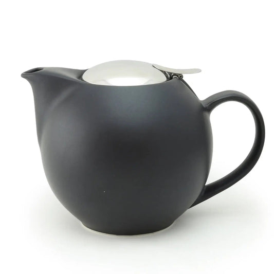 ZERO JAPAN Round Ceramic Teapot 34oz - café la maison J.
