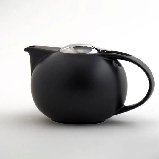 ZERO JAPAN Round Ceramic Teapot 45oz - café la maison J.