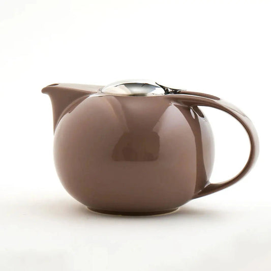 ZERO JAPAN Round Ceramic Teapot 45oz - café la maison J.