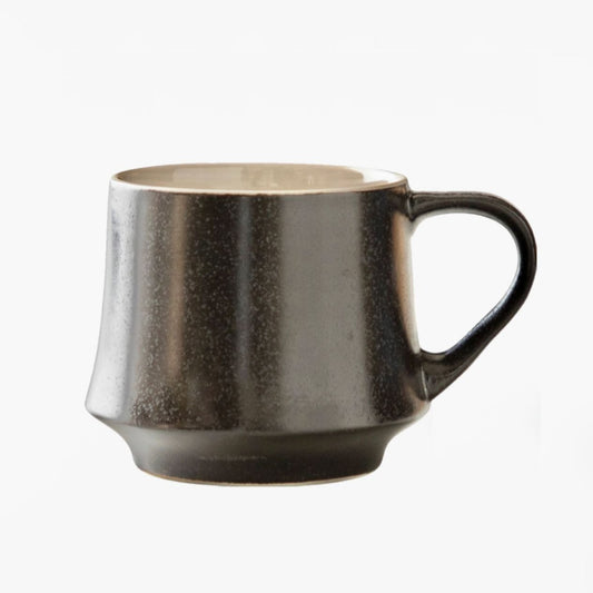 Vintage black ORIGAMI Flare Mug