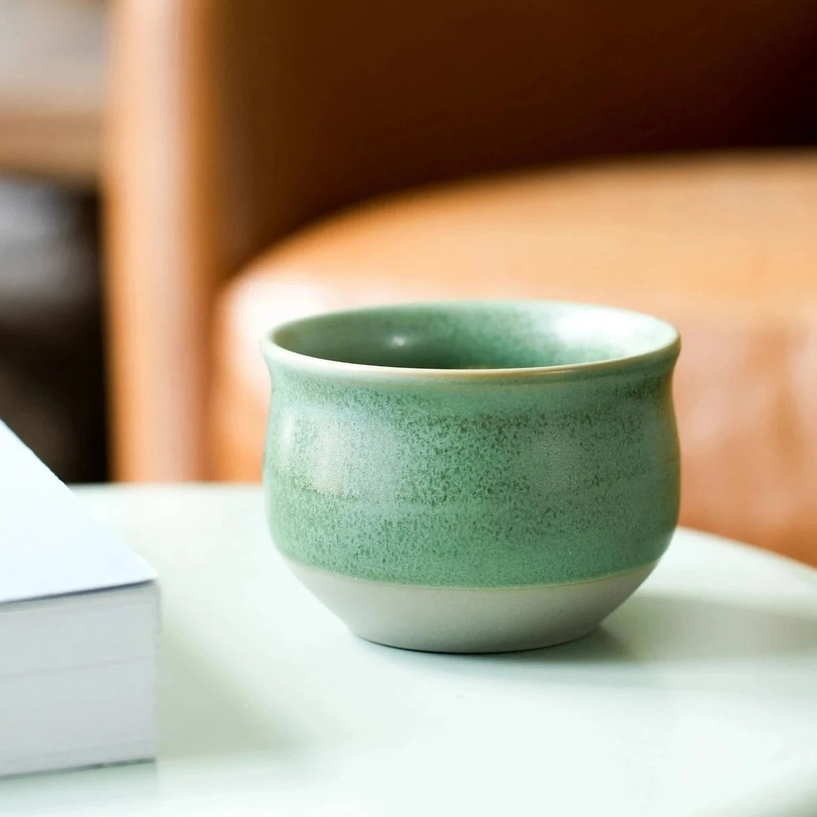 A pine green ORIGAMI Pinot Flavor Bowl