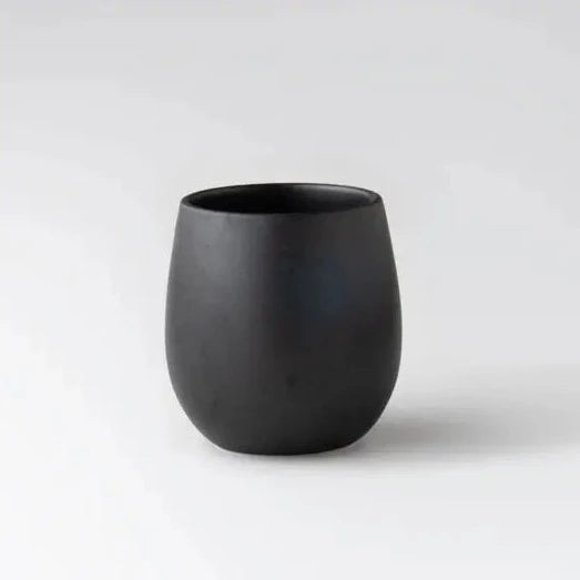 A matte black ORIGAMI Barrel Flavor Cup