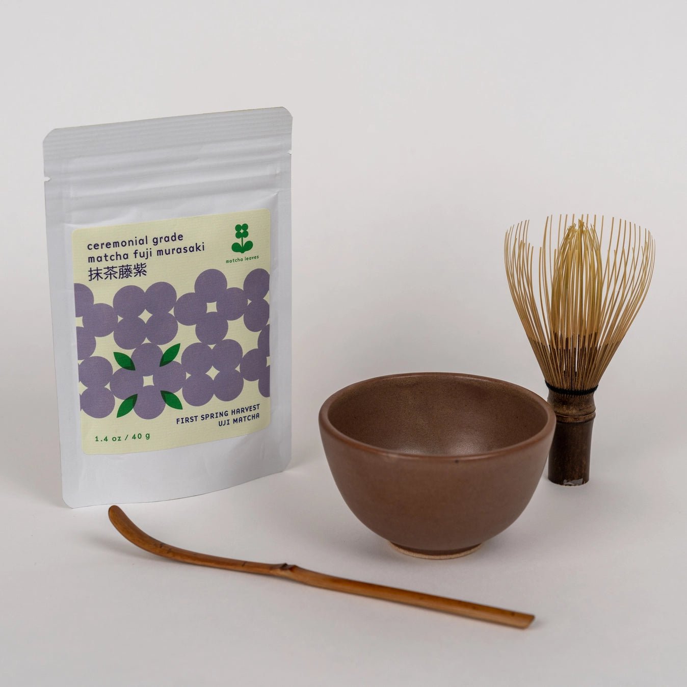 Fuji Murasaki Ceremonial Grade Organic Uji Matcha - café la maison J.