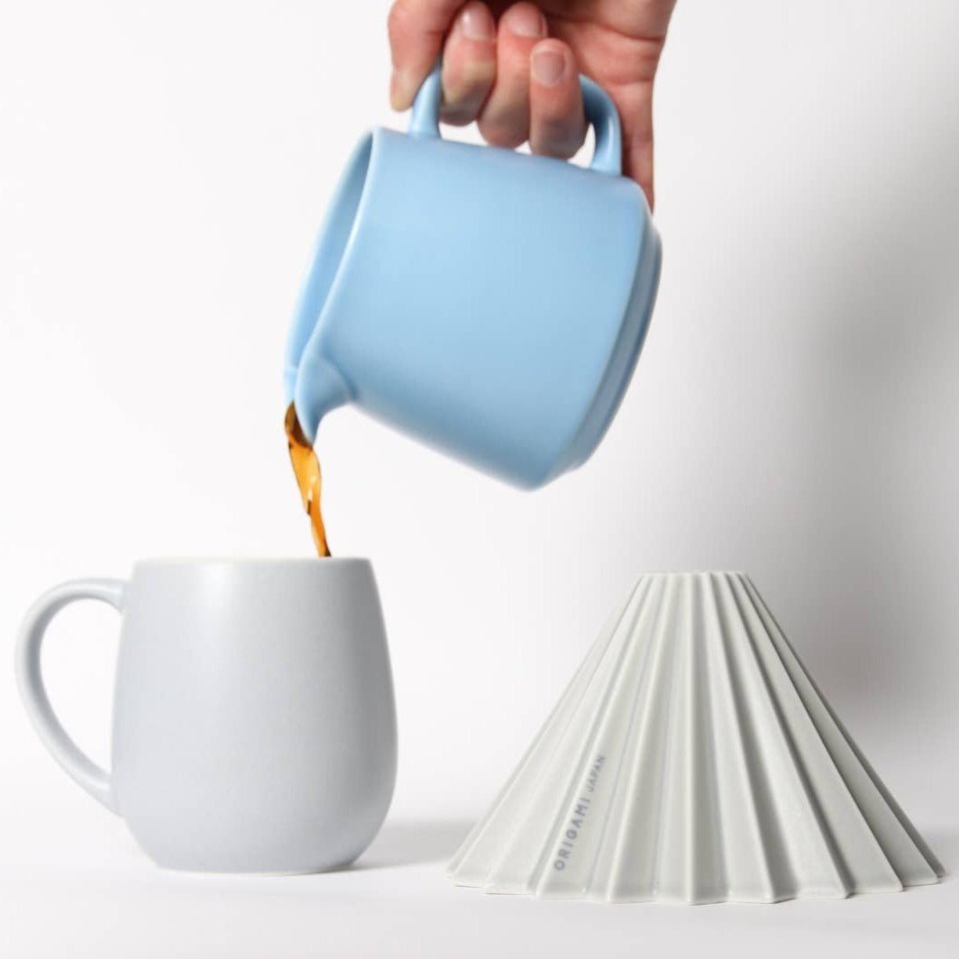 ORIGAMI Barrel Aroma Mug (Matte Colors) - café la maison J.