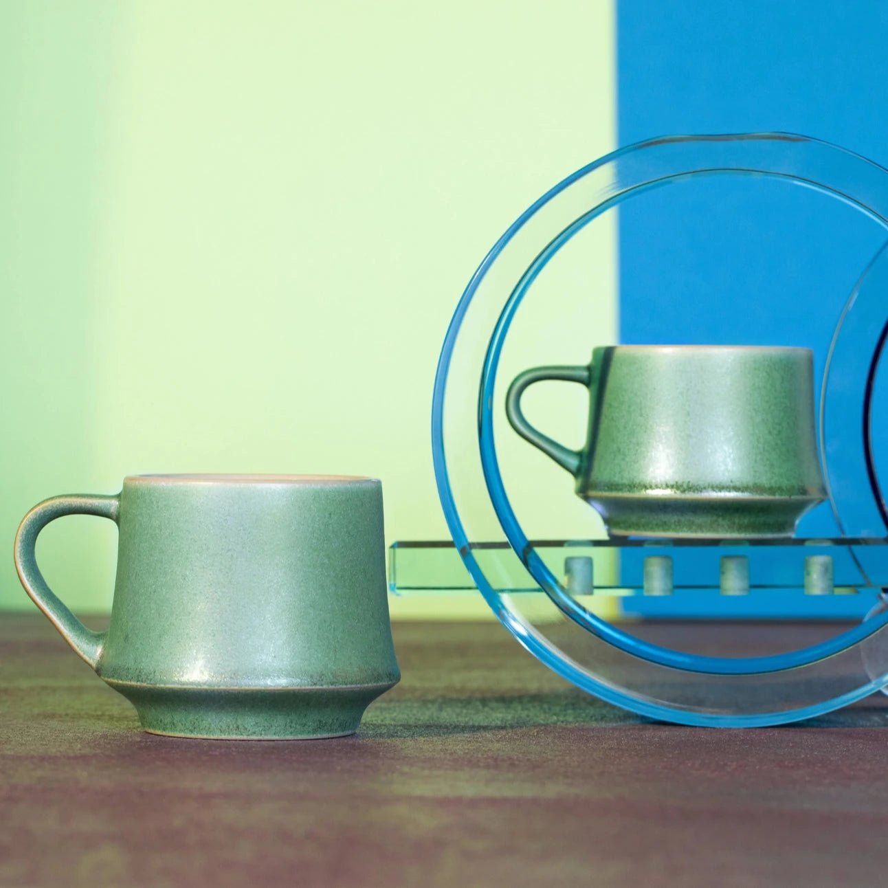 ORIGAMI Flare Mug - Vintage Colors - café la maison J.