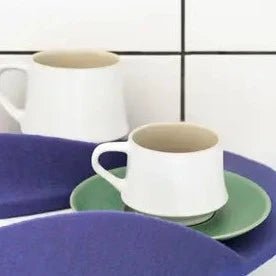 ORIGAMI Flare Saucer - Vintage Colors - café la maison J.