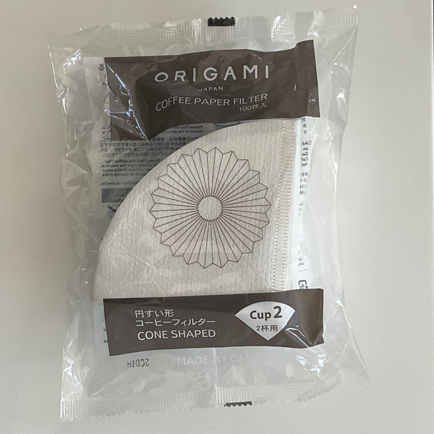 ORIGAMI Original Paper Filters - café la maison J.